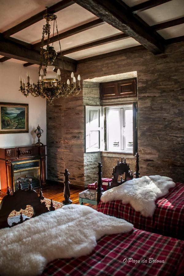 O Pazo Da Briona Apartment Arzua Bagian luar foto