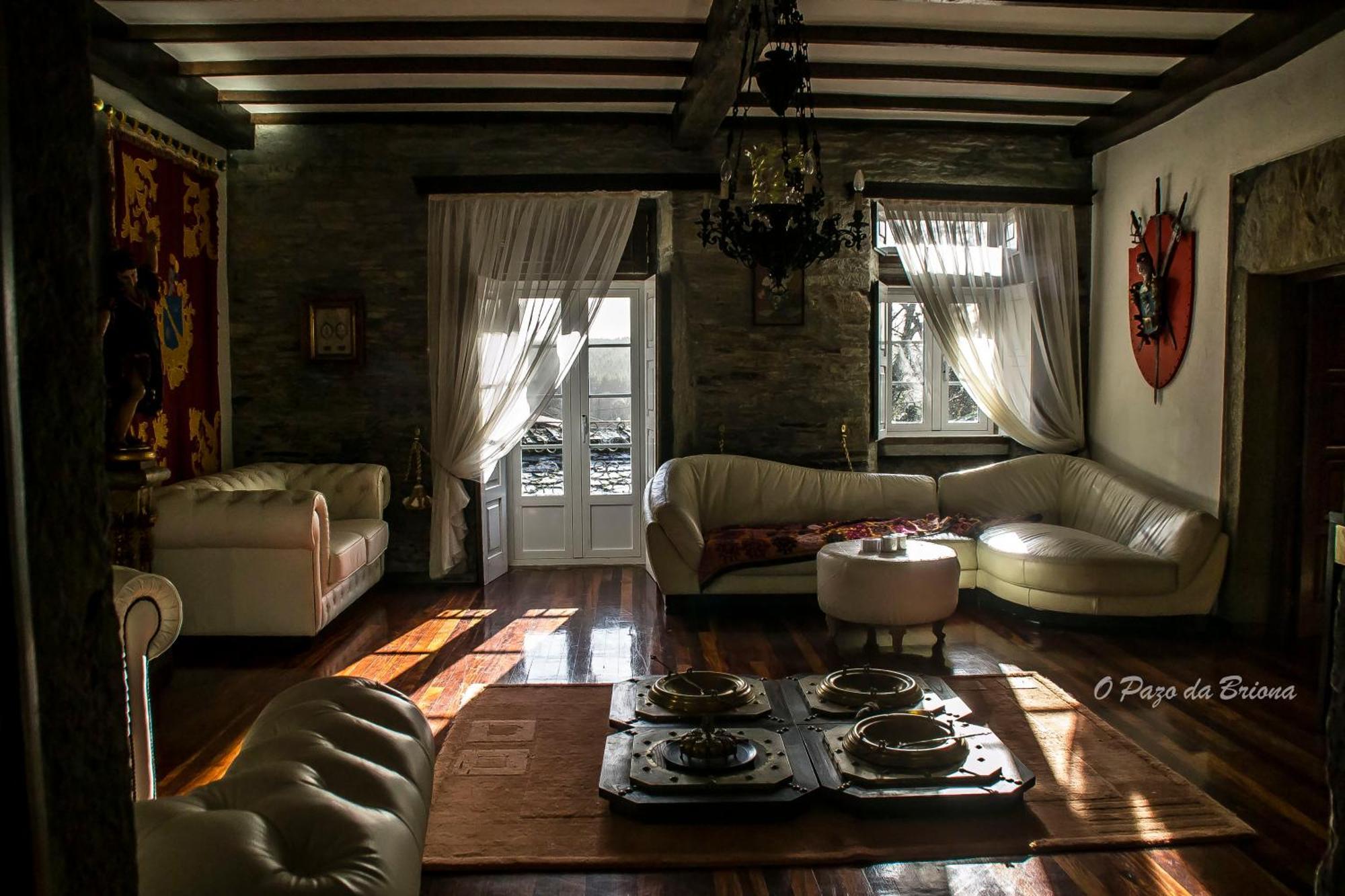 O Pazo Da Briona Apartment Arzua Bagian luar foto