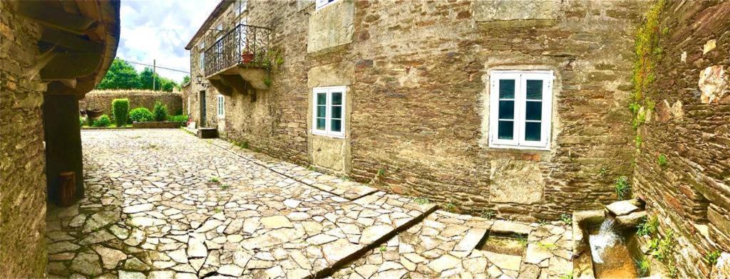 O Pazo Da Briona Apartment Arzua Bagian luar foto