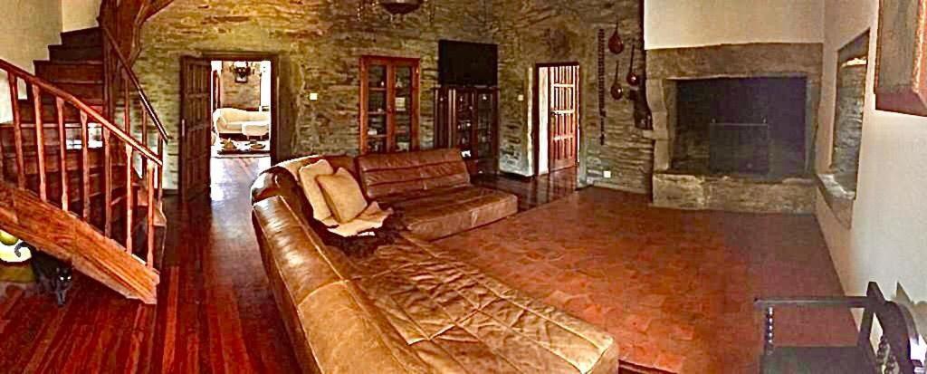 O Pazo Da Briona Apartment Arzua Bagian luar foto