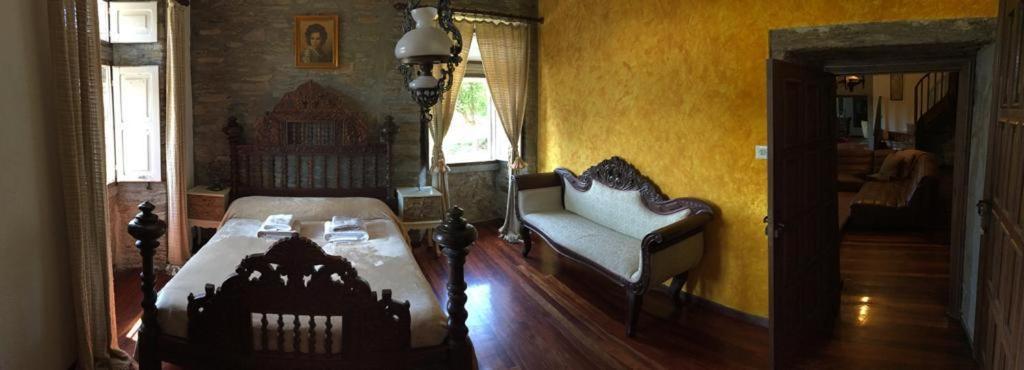 O Pazo Da Briona Apartment Arzua Bagian luar foto